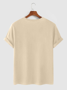 Nuevo Modelo de Camiseta Extra Grande de Estilo Vintage con Manga Regular, Tela Dobby de Poliéster/Algodón, Lavado Antiguo, Corte Regular Informal para Hombre y Mujer, OEM/ODM - Product Image 3