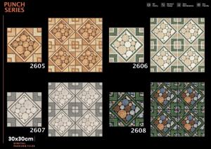 Carreaux numériques d'extérieur de qualité parking, céramique mate 300x300mm 30x30cm 12x12 pouces, revêtement de sol pour garage et zones de stationnement extérieures - Product Image 5