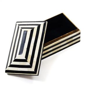 Exquisite Handcrafted Bone Inlay Jewelry <b>Box</b> Decorative Luxury Organizer Case for Rings <b>Earrings</b> Necklace <b>Gift</b> Storage - Product Image 2