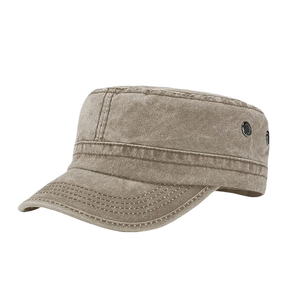 Casquette de baseball unisexe en toile, 5 panneaux, couleur unie, ajustable, pour adultes, style décontracté printemps-été - Product Image 1