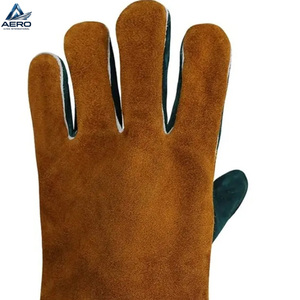 Guantes de Soldadura Tig de Cuero Premium al por Mayor con Revestimiento de Látex, Alta Destreza y Forro Suave, Guantes Personalizados y Anti-Impacto - Product Image 3