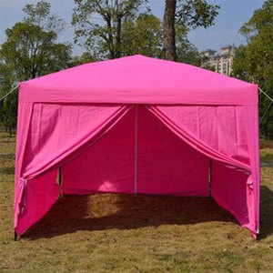 Tente pliante personnalisée grande taille 10x10 pieds avec impression de logo sur le devant, gazebo événementiel en maille respirante à séchage rapide pour promotions extérieures - Product Image 4