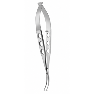 NAZIR HABIB CORPORATION Pince à lentilles Kelman en acier inoxydable Instrument ophtalmique Classe I Modèle S5-AB-1742 Certifié CE ISO13485 - Product Image 3