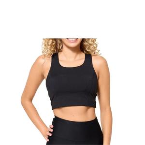 T-shirt de sport personnalisé pour femme, sans couture, à manches courtes, coupe ajustée, doux et extensible, pour yoga et gym, avec logo personnalisé - Product Image 1