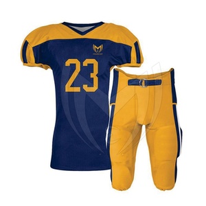 Uniforme de fútbol americano unisex hecho a medida con opción de talla grande conjuntos transpirables de alta calidad MOQ bajo - Product Image 6