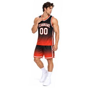 Maillot de basket-ball personnalisé par sublimation, coupe athlétique, respirant, uniforme d'équipe, production OEM ODM, usine de maillots de basket-ball - Product Image 4