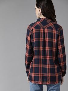 เสื้อเชิ้ตผู้หญิงผ้าสักหลาดลำลองติดกระดุมเป็นมิตรต่อสิ่งแวดล้อม - Product Image 3