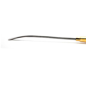 Élévateur manuel en acier inoxydable en forme de S pour lifting frontal, instrument chirurgical à poignée dorée pour dissection des sourcils en chirurgie plastique - Product Image 5