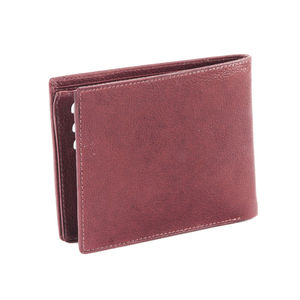 กระเป๋าสตางค์หนังแท้ผู้ชายสไตล์วินเทจแท้ คุณภาพสูง พร้อมช่องใส่บัตรแบบกำหนดเอง บุ PVC ป้องกัน RFID - Product Image 2