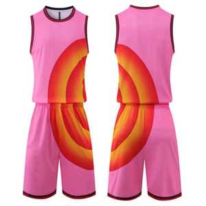 Uniformes de basket-ball 100 % polyester, légers, pour équipe, meilleur produit. - Product Image 3