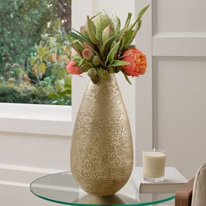 Ensemble de vases décoratifs en fer doré de style nordique, luxe, moderne, pour la maison, l'hôtel, le restaurant, décoration d'intérieur, décoration de table - Product Image 1