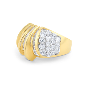 1.25 CT Moissanite <b>Emerald</b> Cut 925 <b>Silver</b> Rhodium Plated Engagement <b>Ring</b>-Luxury Fashion Jewelry - Product Image 2