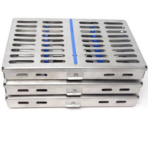 ถาดใส่เครื่องมือทันตกรรมเกรดทางการแพทย์ Medivolve ทำจากสแตนเลส ใช้กับเครื่องนึ่งฆ่าเชื้อแบบออโตเคลฟ  รับผลิตแบบ OEM ODM  ปรับแต่งได้ตามความต้องการสำหรับมืออาชีพ - Product Image 3