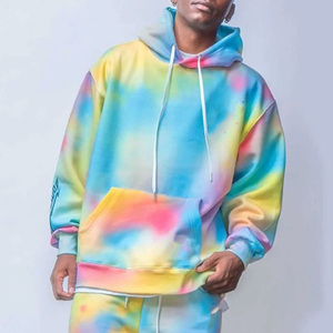 Fabricante de Sudaderas con Capucha Tie Dye Personalizadas, Sudadera Extra Grande de Felpa de Algodón Premium - Product Image 4