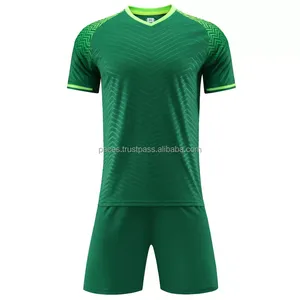 Conjunto de Camiseta de Fútbol Retro Unisex Personalizada de Secado Rápido, Transpirable, Tallas Grandes, Nueva Temporada, Uniforme de Fútbol, Kits de Sublimación 100% - Product Image 6