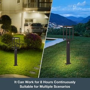 Lámpara Solar para Camino Exterior 22562, Iluminación de Jardín del Anochecer al Amanecer - Product Image 6