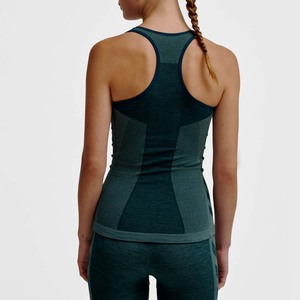Débardeur personnalisé pour femme, doux, brossé, respirant, séchage rapide, extensible, ajusté, pour yoga, gym, fitness, vente en gros, marque privée premium - Product Image 2