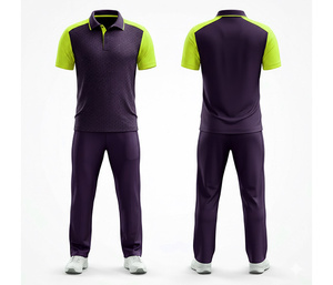 <b>Cricket</b> Team Uniform with Moisture Wicking Fabric | Men Women Youth <b>Cricket</b> Wears Polo Shirt and Trouser Full Team - Product Image 6