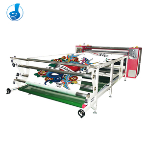 Calandre à sublimation 320cm presse à chaud à tambour automatique 1.7m 1.9m large rouleau rotatif d'impression chauffé à l'huile - Product Image 4
