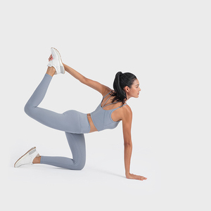 Sujetador deportivo de alto rendimiento con espalda cruzada para mujer, ropa deportiva activa - Product Image 2