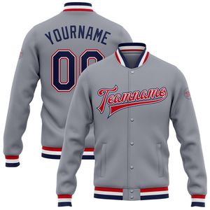Chaqueta Universitaria Personalizada para Hombre, Estilo Preppy, Chaqueta Letterman con Logotipo Frontal con Impresión por Transferencia de Calor - Product Image 6