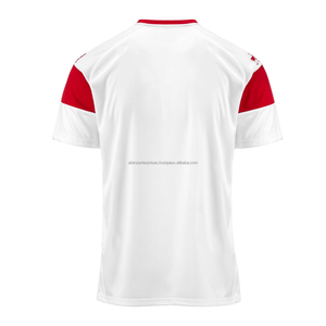 Camiseta de Fútbol de Alta Calidad para Hombre, Color Negro y Rosa, Manga Corta, Cuello Redondo, Malla Transpirable, Top Deportivo para Adultos, Corte Regular - Product Image 6