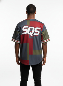 เสื้อเบสบอลโพลีเอสเตอร์ 100% สำหรับผู้ใหญ่ เสื้อเจอร์ซีย์สีพื้นแบบกำหนดเอง ชุดยูนิฟอร์มทีมเบสบอล ราคาสมเหตุสมผล - Product Image 3