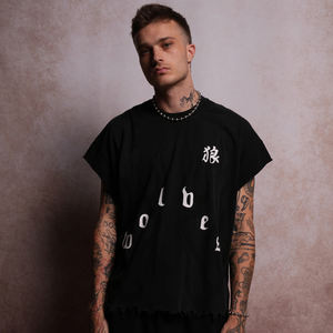 เสื้อยืดคัตติ้งกรันจ์สีดำลายเผาไหม้ สไตล์สปายน์ซันเฟด รุ่นใหม่ น้ำหนักเบา สวมใส่สบาย คุณภาพพรีเมียม ขายดีที่สุด - Product Image 3