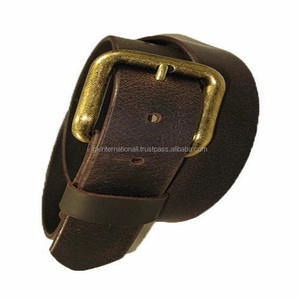 Cinturón vintage de cuero de vaca para hombre, cinturón formal clásico de alta calidad, OEM, gran oferta, amazon, 2022 - Product Image 3