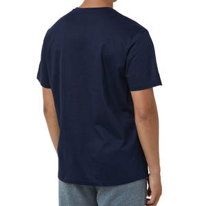 เสื้อยืดผู้ชาย OEM แขนสั้น ใส่หน้าร้อน ราคาขายส่ง ผ้าฝ้าย 100% คอกลม ทรงหลวม สไตล์ทางการ พิมพ์ลายตัวอักษร ผ้าไม่เป็นขุย - Product Image 6
