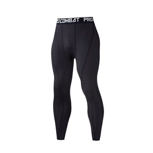 Pantalon long de sport PRO pour homme, extensible, à séchage rapide, anti-humidité, legging de course et d'entraînement pour l'entraînement - Product Image 1