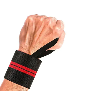 Sangles de poignet de fitness écologiques personnalisées avec logo pour la musculation, la protection des poignets et le powerlifting - Product Image 2
