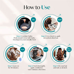 Desarrollador de Color de Cabello Profesional Yuthika: 12% 40 Vol (60ml) Fórmula de Grado Salón para Resultados Suaves y Vibrantes - Product Image 2