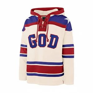 Maillot de hockey sur glace personnalisé pour homme, imprimé par sublimation, uniforme d'équipe respirant, anti-humidité, en polyester, pour l'été - Product Image 3