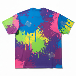 เสื้อยืดโอเวอร์ไซส์ลายกราฟิก 3 มิติ ดีไซน์ใหม่ ประดับเพชร พิมพ์ลายตามสั่ง สำหรับผู้ชาย ผ้าคอตตอนหนา สไตล์สตรีทแวร์ ฮิปฮอป Y2K - Product Image 3