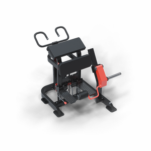 Machine à flexions de jambes sur pied QLI Heavy Duty, à charge par plaques, usage professionnel - Product Image 4