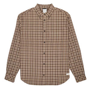 Chemise en flanelle à motif de couleur personnalisée avec tissu en coton doux et manches longues pour homme, idéale pour les tenues décontractées et les activités de plein air - Product Image 1