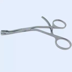 Petites pinces à os en acier inoxydable de 14 cm, instruments vétérinaires orthopédiques à commande manuelle, approuvées CE, haute qualité - Product Image 6