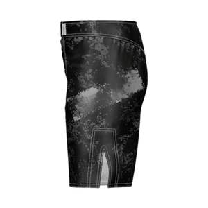 Compre Pantalones Cortos de Artes Marciales Mixtas Personalizados de Alta Calidad, Duraderos, Negros con Patrón Sutil, de Secado Rápido para Hombre - Product Image 5