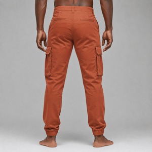 Pantalon cargo décontracté pour homme, séchage rapide, respirant, rangement fonctionnel, mouvements confortables, tissu robuste pour le travail en extérieur et le quotidien - Product Image 4
