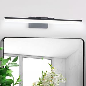 Lampada da Bagno LED Moderna Nera Elegante da 32 Pollici, Applique da Parete per Specchio, Spogliatoio o Area Lavabo - Product Image 4
