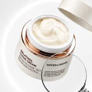 Crema Facial DIFFER&DEEPER Melatinol Cloud 50g con Ácido Tranexámico para Eliminar Manchas, para Todo Tipo de Piel, Uso Diario - Product Image 5