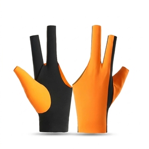 Guantes de billar OEM al por mayor, los mejores para jugadores de billar y snooker, con 3 dedos - Product Image 2
