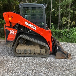 Minicargadora Kubota SVL75-2 de Segunda Mano en Excelentes Condiciones, Minicargadora Compacta con Dirección Deslizante, Maquinaria para Movimiento de Tierras - Product Image 6