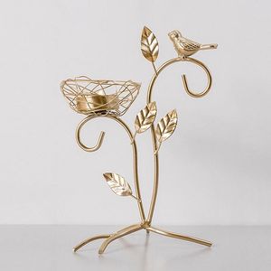 Decorative Gold Metal Table Decor Centrepiece For Luxury Wedding Table Styling And Home Interior Accessories - Product Image 2