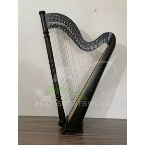 Novo 34 Cordas Lever Harp Madeira Natural Harp Livre Cary Bag/com Corda Livre Set Melhor para Harpist para Harp cor natural