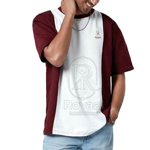 Camiseta holgada estampada ligera de gran tamaño para adultos, transpirable, 100% algodón, para hombre - Product Image 4