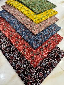 Jaipur Moda Anaya I Ethnic Cotton Printed <b>Fabric</b> with Botanical Floral Trails for Kurtis Shirts and Home Textiles - Product Image 1