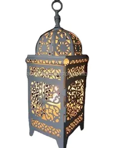 最佳设计最佳质量最畅销的摩洛哥烛灯用于家庭装饰和金属工艺品礼品