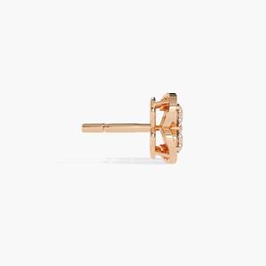 Pendientes de Oro de 14K de Primera Calidad con Diamantes Cultivados en Laboratorio, Diseño de Trébol, Joyería Fina, Regalo para Mujer - Product Image 2